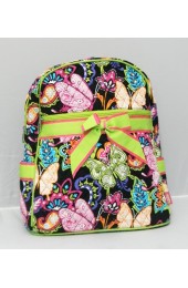 Quilted Backpack-BUF2828-LIME
